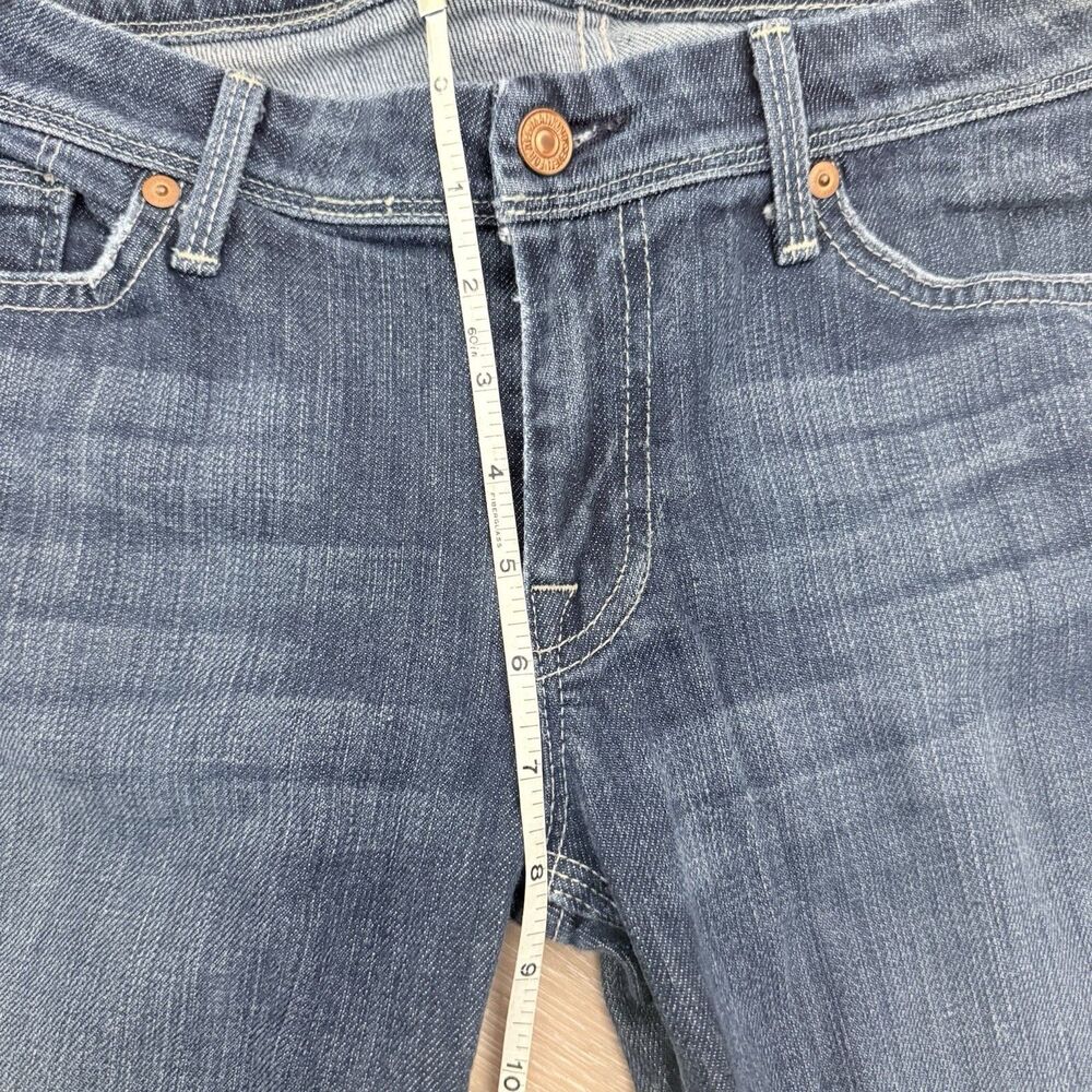 VTG 90s Y2K 7 For All Mankind Flynt Low Rise Bootcut Jeans USA W30 L33 7FAM Auth - Picture 7 of 13
